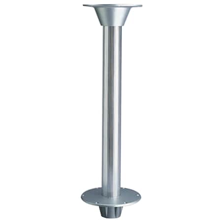 Garelick 2.875" Stowable Table Pedestal Flush Mount Base and Tube Complete Set 75350